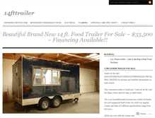 Tablet Screenshot of 14fttrailer.wordpress.com