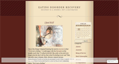 Desktop Screenshot of eatingdisorderrecovery.wordpress.com