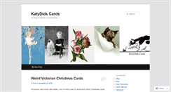 Desktop Screenshot of katydidscards.wordpress.com