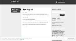 Desktop Screenshot of locktar.wordpress.com