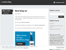 Tablet Screenshot of locktar.wordpress.com