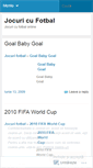 Mobile Screenshot of fotbalmania.wordpress.com
