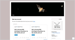 Desktop Screenshot of batsinbeds.wordpress.com
