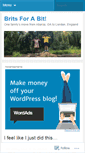 Mobile Screenshot of britsforabit.wordpress.com