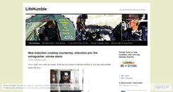 Desktop Screenshot of lifehumble.wordpress.com