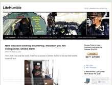 Tablet Screenshot of lifehumble.wordpress.com
