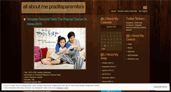 Desktop Screenshot of praditaparamita.wordpress.com