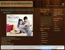 Tablet Screenshot of praditaparamita.wordpress.com