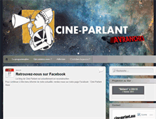 Tablet Screenshot of cineparlant.wordpress.com