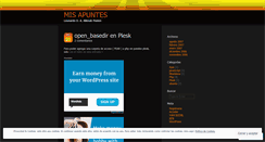 Desktop Screenshot of misapuntes.wordpress.com