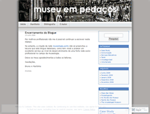 Tablet Screenshot of museuempedacos.wordpress.com
