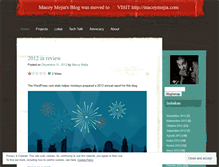 Tablet Screenshot of macoymejia.wordpress.com