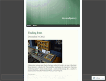 Tablet Screenshot of kitcornellpottery.wordpress.com