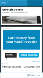 Mobile Screenshot of crystalstravels.wordpress.com