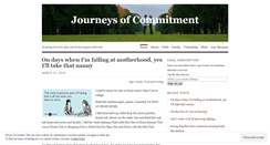 Desktop Screenshot of journeysofcommitment.wordpress.com