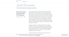 Desktop Screenshot of justencase.wordpress.com