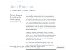 Tablet Screenshot of justencase.wordpress.com