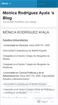 Mobile Screenshot of monicarodriguezayala.wordpress.com