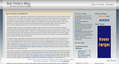 Desktop Screenshot of bobporto.wordpress.com