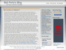 Tablet Screenshot of bobporto.wordpress.com