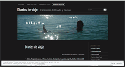Desktop Screenshot of diariosdeviaje.wordpress.com