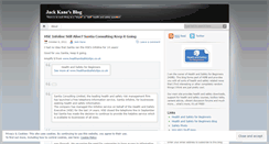 Desktop Screenshot of jackkane.wordpress.com