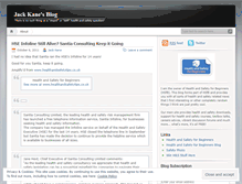 Tablet Screenshot of jackkane.wordpress.com