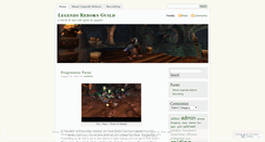 Desktop Screenshot of legendsreborn.wordpress.com