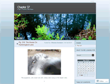 Tablet Screenshot of chptr37.wordpress.com