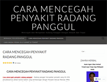 Tablet Screenshot of caramencegahradangpanggul.wordpress.com