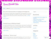 Tablet Screenshot of joannaelizabethtaber.wordpress.com