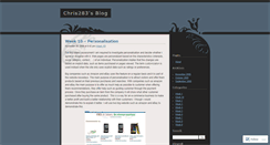 Desktop Screenshot of chris283.wordpress.com