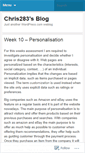 Mobile Screenshot of chris283.wordpress.com