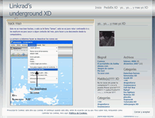 Tablet Screenshot of linkrad.wordpress.com