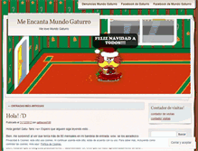 Tablet Screenshot of mencantamundogaturro.wordpress.com