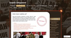 Desktop Screenshot of aikapommi.wordpress.com