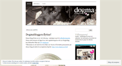 Desktop Screenshot of dogmabloggen.wordpress.com