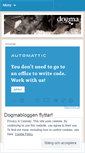 Mobile Screenshot of dogmabloggen.wordpress.com