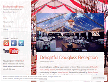 Tablet Screenshot of enchantingevents.wordpress.com
