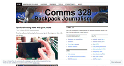 Desktop Screenshot of digitalbackpack.wordpress.com