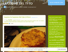 Tablet Screenshot of lacuisinedeltyto.wordpress.com