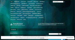 Desktop Screenshot of kenykennot.wordpress.com