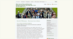 Desktop Screenshot of dfgaugsburg.wordpress.com