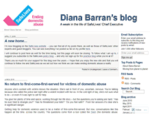 Tablet Screenshot of dianabarran.wordpress.com