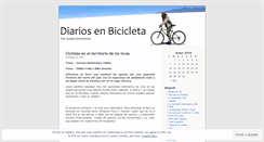 Desktop Screenshot of diarioenbicicleta.wordpress.com
