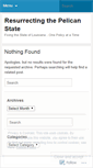 Mobile Screenshot of fixinglouisiana.wordpress.com