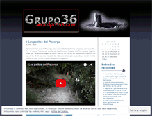 Tablet Screenshot of grupo36.wordpress.com