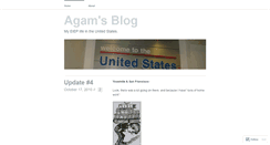 Desktop Screenshot of agamm.wordpress.com