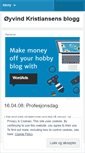 Mobile Screenshot of oyvindkristiansen.wordpress.com