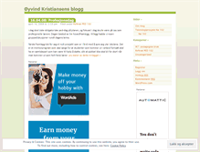 Tablet Screenshot of oyvindkristiansen.wordpress.com